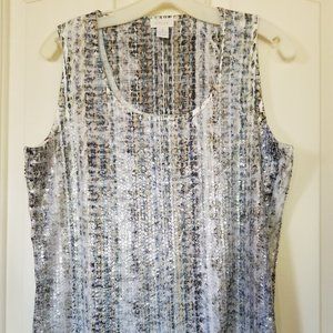 Chico's size 1 (8/10) sequin top